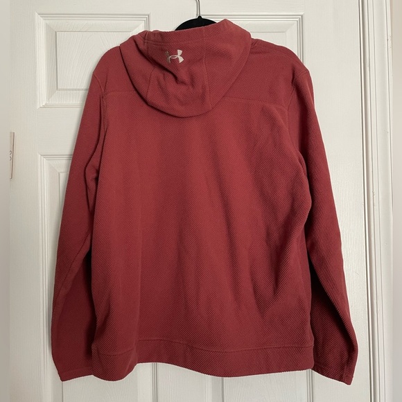 Under Armour Men's Red Sweatshirt Sweater Large - Picture 3 of 3